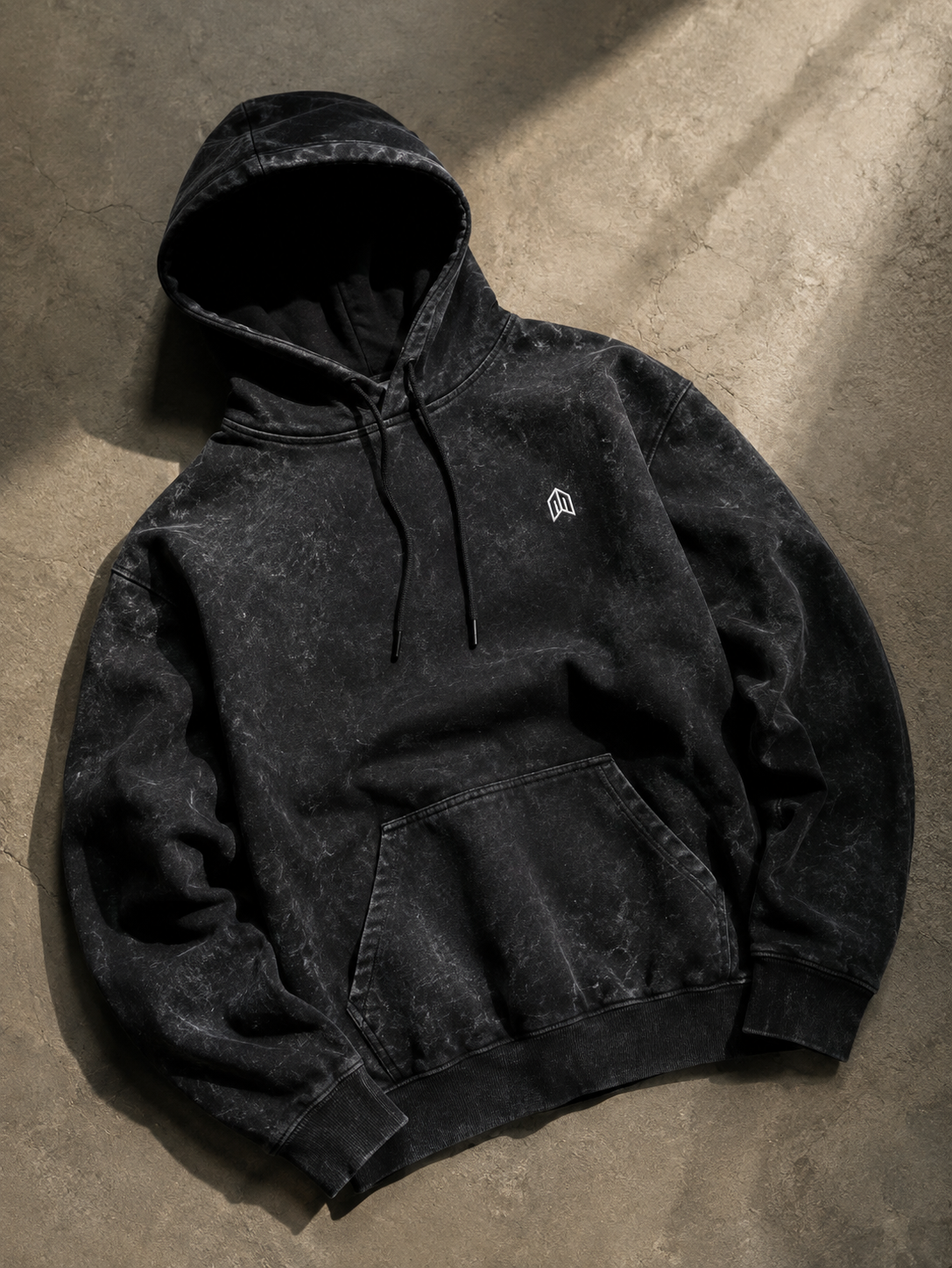 Unisex Acid Washed Hoodie