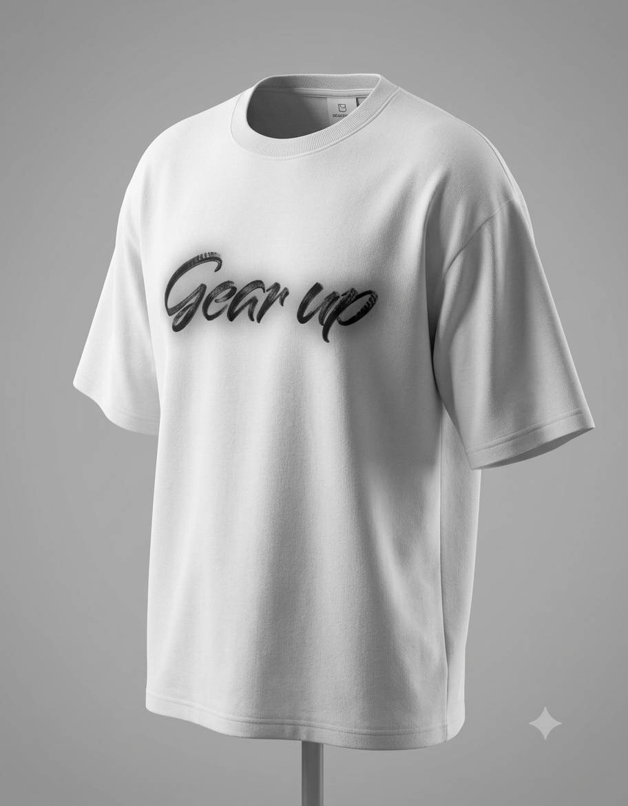 Gear Up | Unisex Oversized Classic T-Shirt