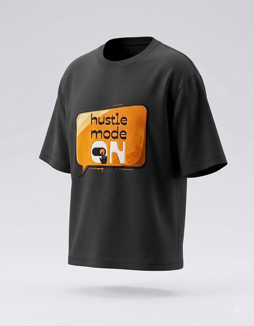 Hustle Mode ON | Unisex Oversized Classic T-Shirt