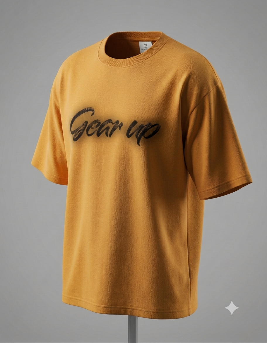 Gear Up | Unisex Oversized Classic T-Shirt
