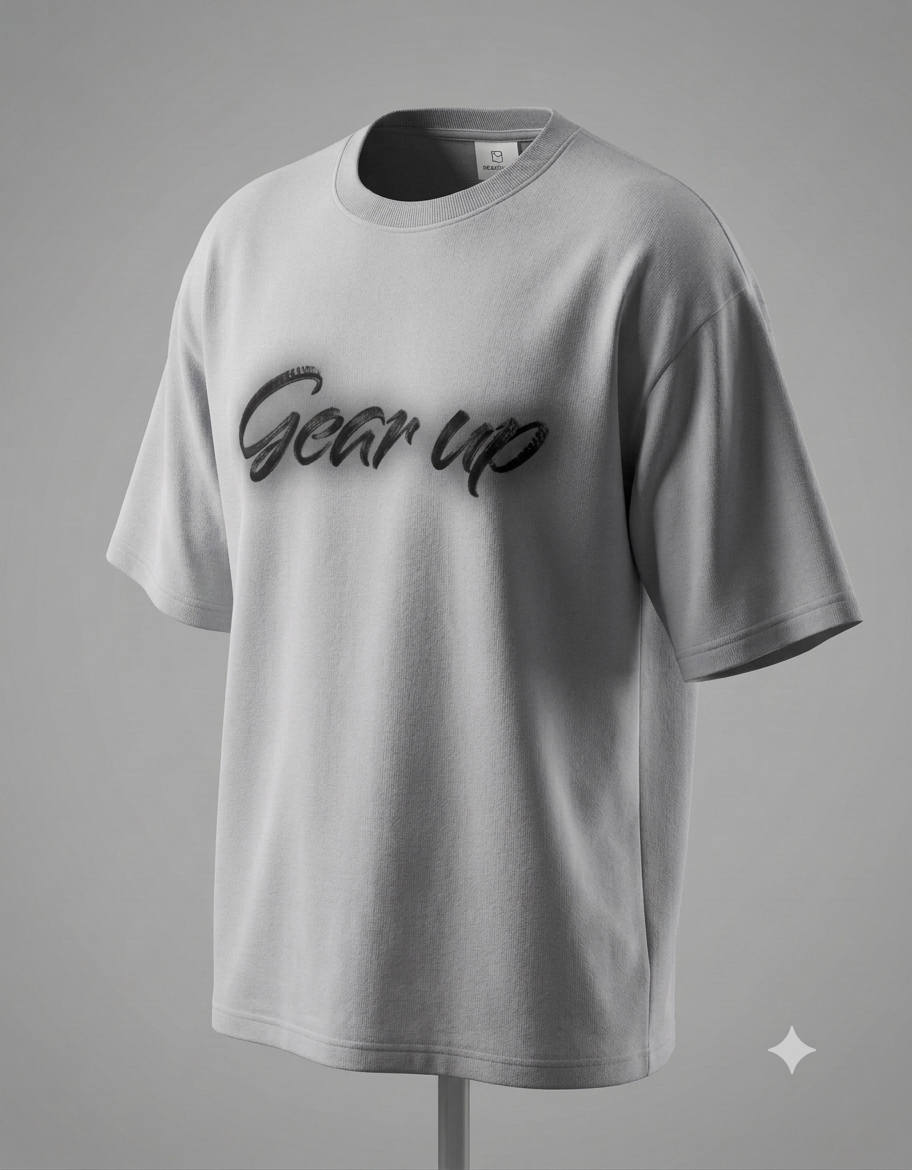 Gear Up | Unisex Oversized Classic T-Shirt