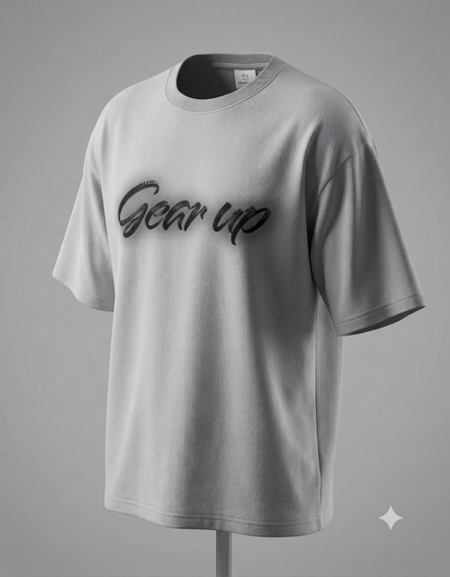 Gear Up | Unisex Oversized Classic T-Shirt