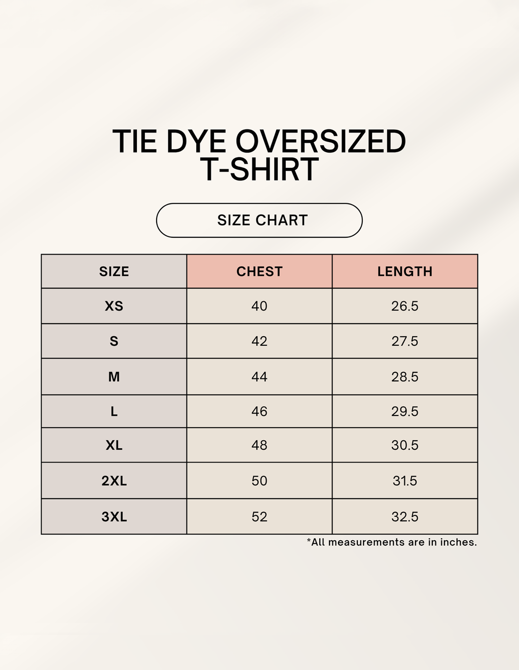 Tie Dye Oversized T-Shirt